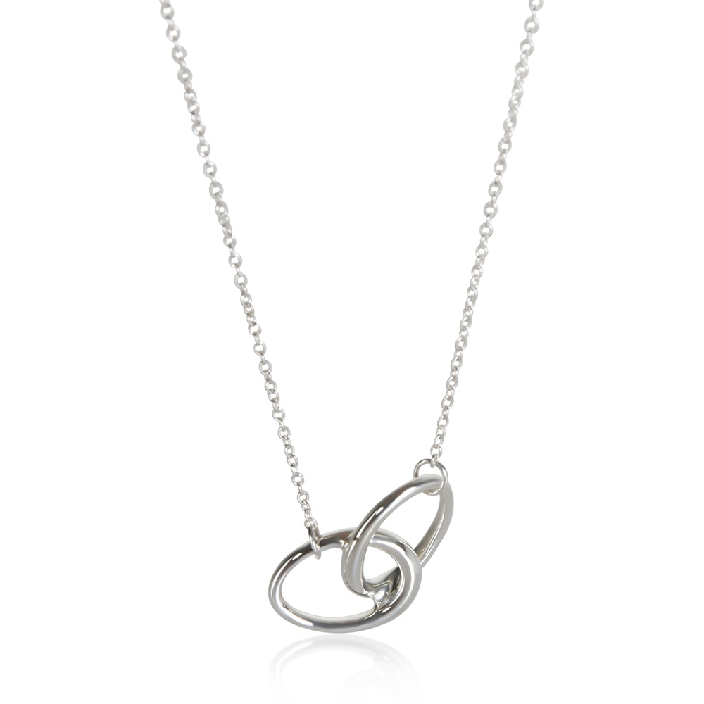 Tiffany & Co. Sterling Silver Double Loop Pendant